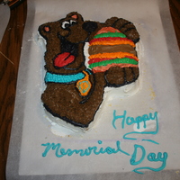 My 3Rd Cake The Scooby Doo Cake My First Attempt at a Charactor cake