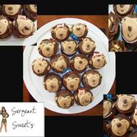 Monkey Cupcakes With Flare Thanks to all of the inspiration here on cc- I had so much fun licking the bowl I mean decorating these chocolate fudge cupcakes for a...