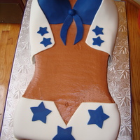 Dallas Cowboys Cheerleader Cake Dallas Cowboys Cake - inspired by CC member