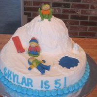 Fun In The Snow Snow activities....people made from tootsie rolls & airheads...YUMMY