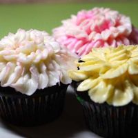 My Sweet Garden I saw a video on youtube showing how to do these cupcakes and I just had to make some of my own.