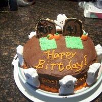 My Annual Halloween Birthday Cake. 