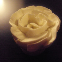 Smbc Rose vanilla cupcake with smbc rose