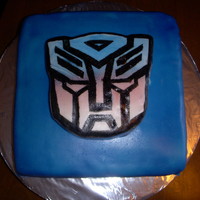 Transformer Cake 