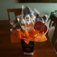 Halloween Cookie Bouquet 