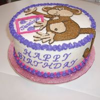 Bobby Jack Monkey Birthday Cake 