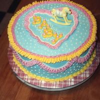 Small Baby Shower Cake 