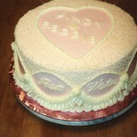 Small Bridal Shower Cake 