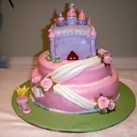 Princess Baby Shower Cake 