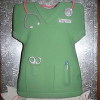 Nurse Grad Cake 
