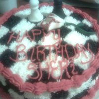 Twilight Cake made for my friends birthday, I didn't get to do as nice of a job...didn't have much time :(