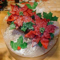 Yule Log Top View 