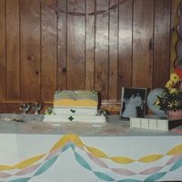 Mom And Dad's 30Th Anniversary Cake I tried to make a cake like their original, but I had no pictures to go by. I was pleased with the results. I had 3 little kids to decorate...