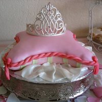 Princess I made this cake for my Daughter's 1st birthday. She was a princess for the day.