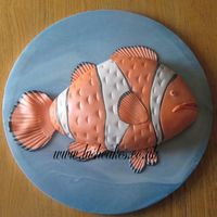 Clownfish I did two of these as they were ordered as thank you cakes! I'm sure there was an interesting story behind them...