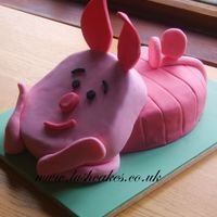 Piglet I copied this from another photo on here, it was alot easier than making a sitting Piglet!