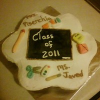 Cupcake Graduation Cake 
