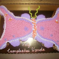 Mariposa En Cup Cakes 