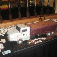 Fertilizer Truck This was such a blast to make! The customer sent a picture of her husband's work truck. Everyone said it looked just like it....