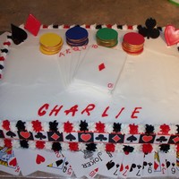 Poker Cake 