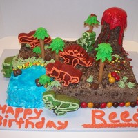 Dinosaur Cake 