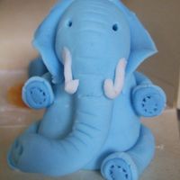 My First Elephant this was my first attempt at doing a 3D figure, but i think its sweet :)