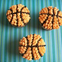 Basketball Cupcakes 
