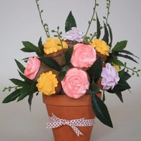 Cupcake Flower Bouquet 