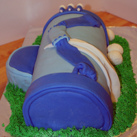 Dave's Bday Cake I saw the cutest golf bag here by Surina and thought it would be a perfect cake for one of the guys I work with. i bake birthday cakes for...