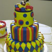 1St Birthday Cake This was my very first decorative cake. It was for my son's 1st Birthday. Everything about the cake was a first, and I'm pretty...