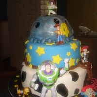 Toy Story toy story b-day cake for a friends son, all the toys were store bought. TFL