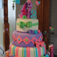 My Lil Pony my lil pony cake for my nieces 3rd bday