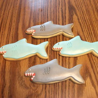 Sharks Made for a little boy who loves sharks...