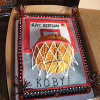 Basketball Cake thanks to all the CC ideas!!