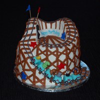 Roller Coaster Cake 