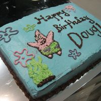 Patrick Star Cake (3Rd Cake) This is the 3rd cake i've ever made and was for a friend of mine who used to be called patrick cos he looked like patrick star. haha...