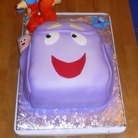 Dora The Explorer Backpack Cake Here's a Dora the Explorer Backpack Cake we made for an eight year old's birthday party. They also requested that we add Swiper,...