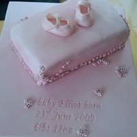 Welcome Baby 2 Another welcome cake for my niece!