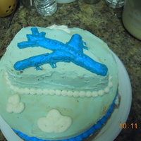 B-36 my dog ate part of the cake while it was cooling. i saved the part he didnt touch. this was a cake for my husbands Grandfather. he is...