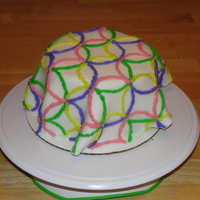 Double Wedding Ring Quilt Cake 