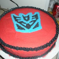 Transformers Bday Cake 