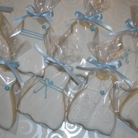 Bridal Shower Dress Favors I made 75 of these for a bridal shower. Host just wanted white dresses with light blue accents. I got to take creative license on the rest...