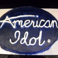 American Idol Disaster This cake was doomed from the start. Definitely not my finest moment as a beginner in the cake making world. First I tried to make the navy...