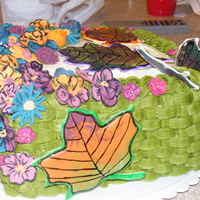 Fall Cake i made this cake for cake class :)