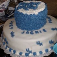 Back To College My daughter asked me to make a cake for her roommates and her to celebrate moving into their new apartment at University of Kentucky....