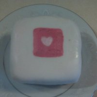 Painting Practicing painting with luster dust/alcohol.