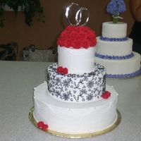 Red Roses Cake This was my final project for the masters course, it`s a dummy, but you get the idea!! thanks for watching
