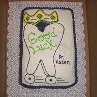 Going Away Cake For My Dr. 