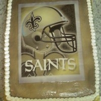 Nfl Birthday Cake Surprise 30Th Geaux Saints NFL Birthday Cake Surprise 30th Geaux Saints