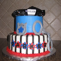 Cops And Robbers Birthday Cake 